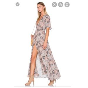 House of Harlow x Revolve Wrap Maxi Dress
